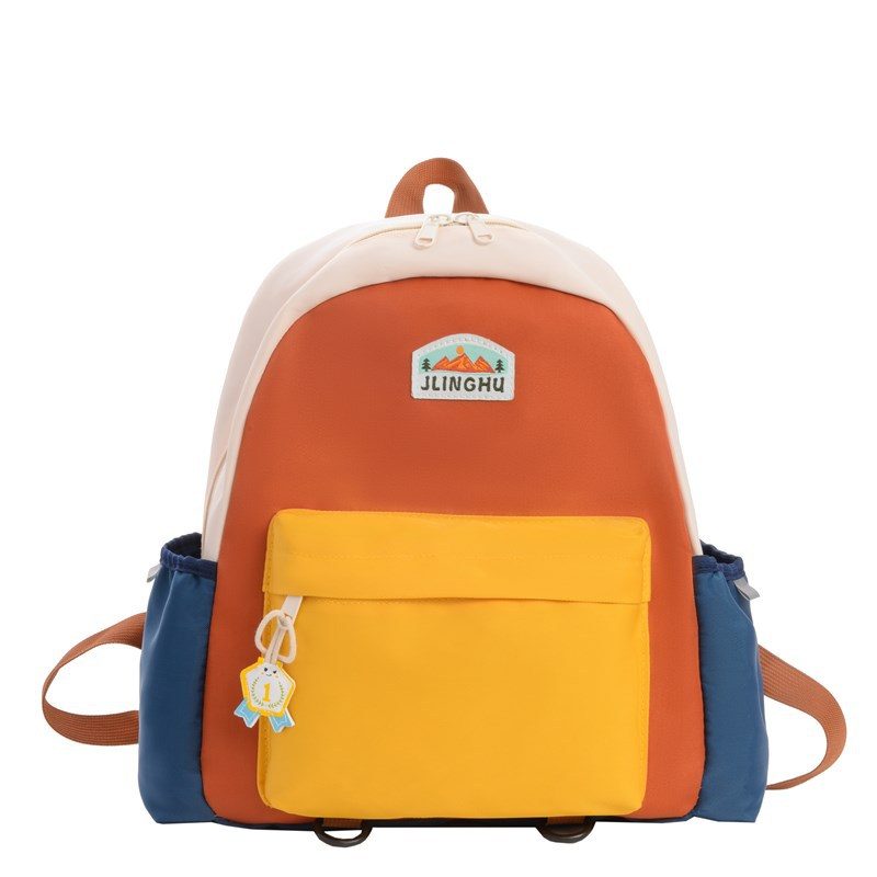 Kindergarten Colour-block Backpack