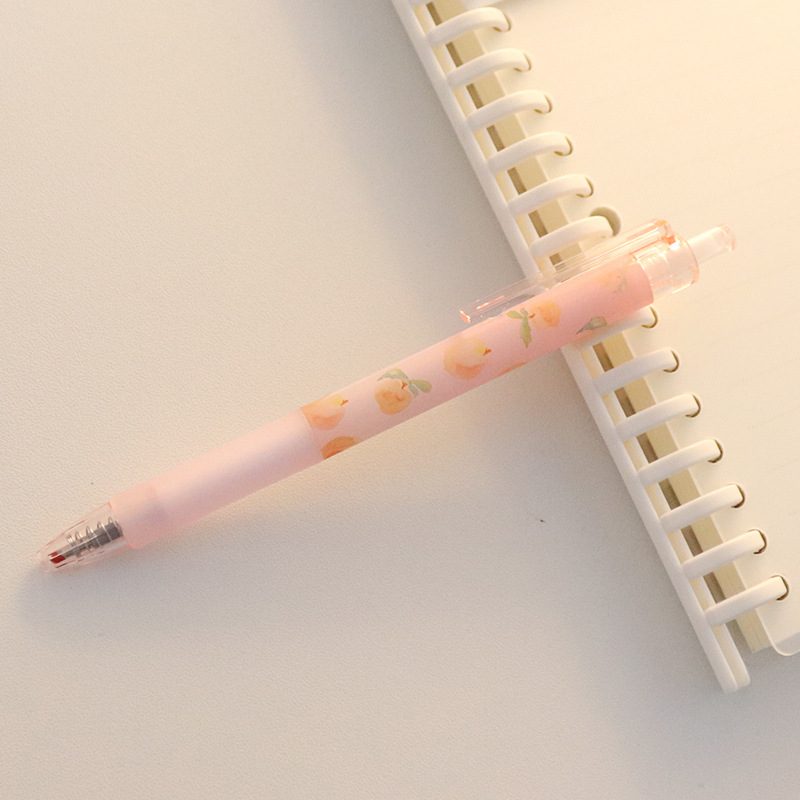 Kawaii Peach Gel Pen