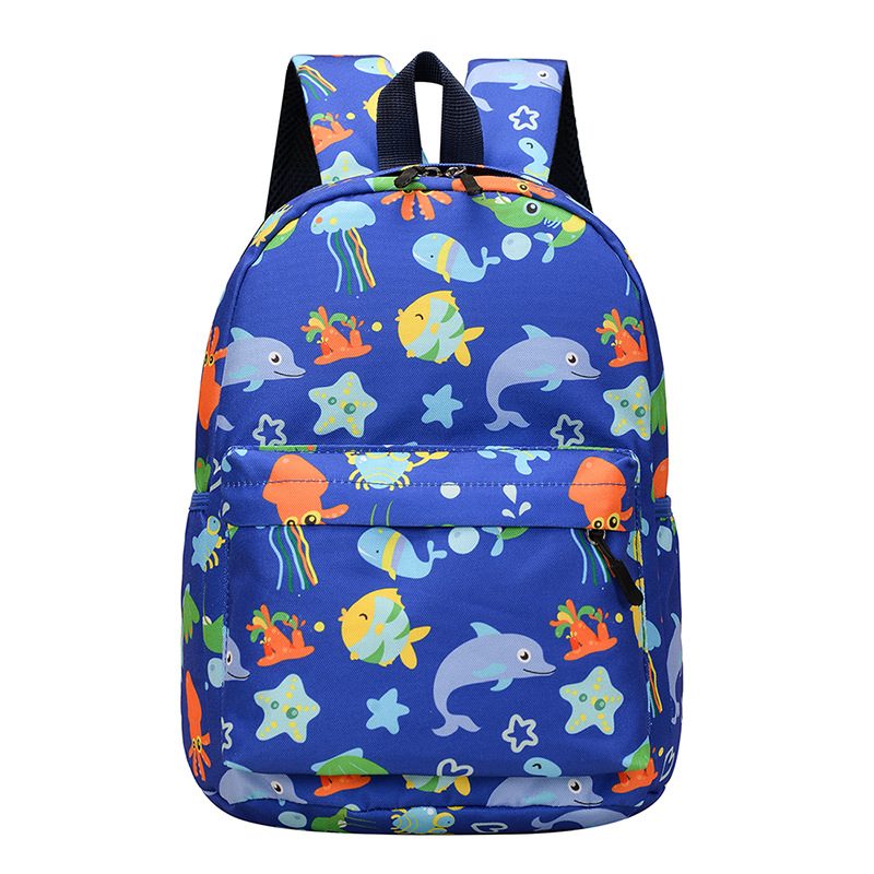 3D Print Cartoon Kids' School Bag