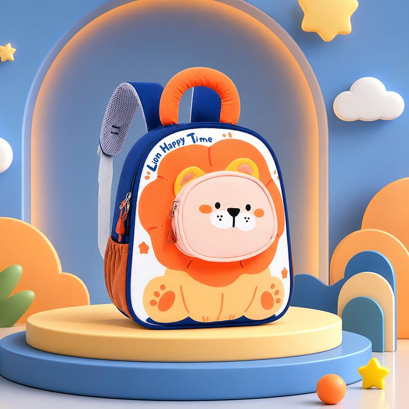 Lightweight Cartoon School Bag for Girls