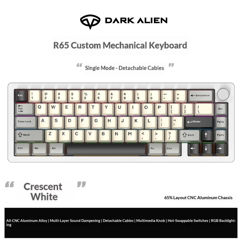 Hot-Swap RGB Wireless Mechanical Keyboard